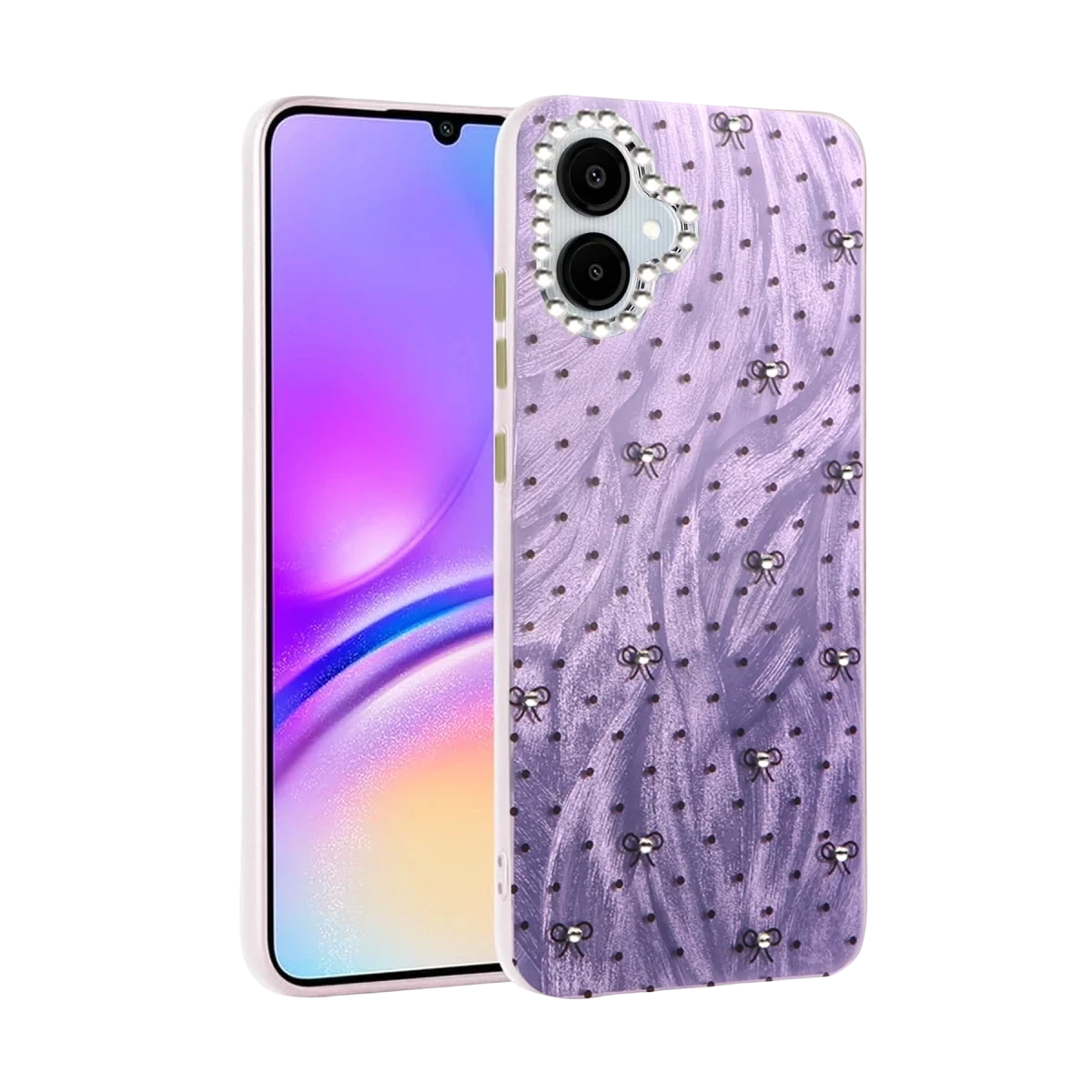 Samsung Galaxy A06 Kılıf Blade Aynalı Desenli Kapak - Desen 2