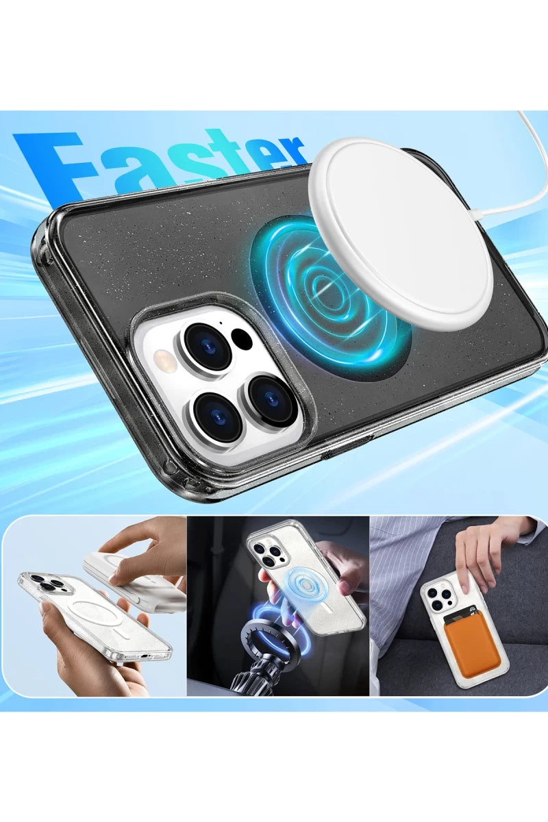 Joko Apple iPhone 14 Pro Max Star Magsafe Kapak - Siyah
