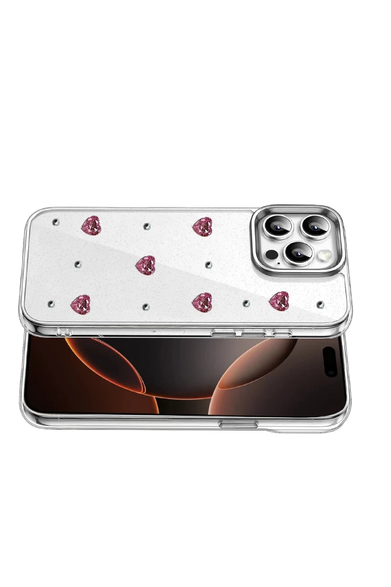 Apple iPhone 15 Pro Max Fiyonk Desenli Kapak - Desen 3