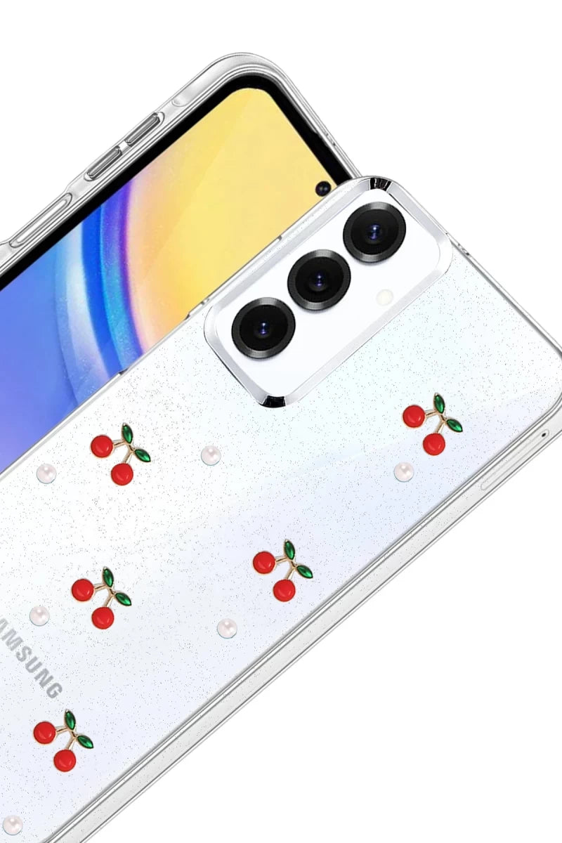 Samsung Galaxy A14 4G Fiyonk Desenli Kapak - Desen 9