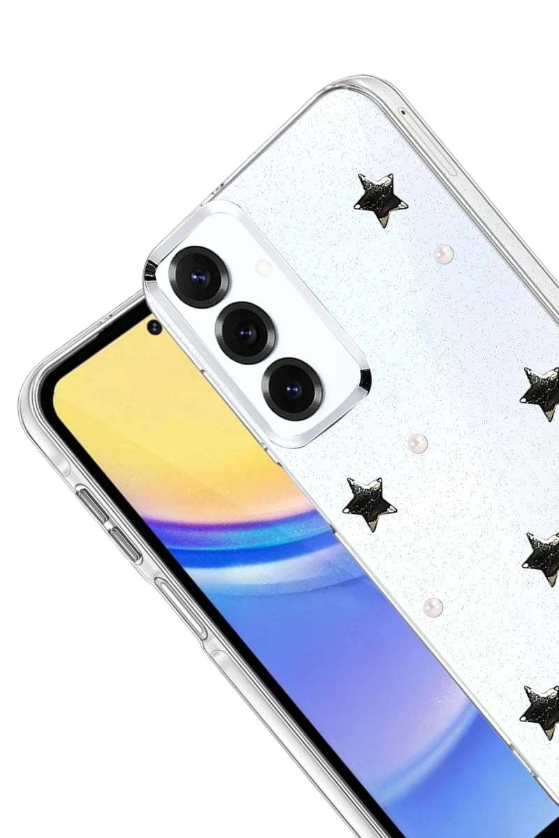 Samsung Galaxy S25 Plus Fiyonk Desenli Kapak - Desen 7