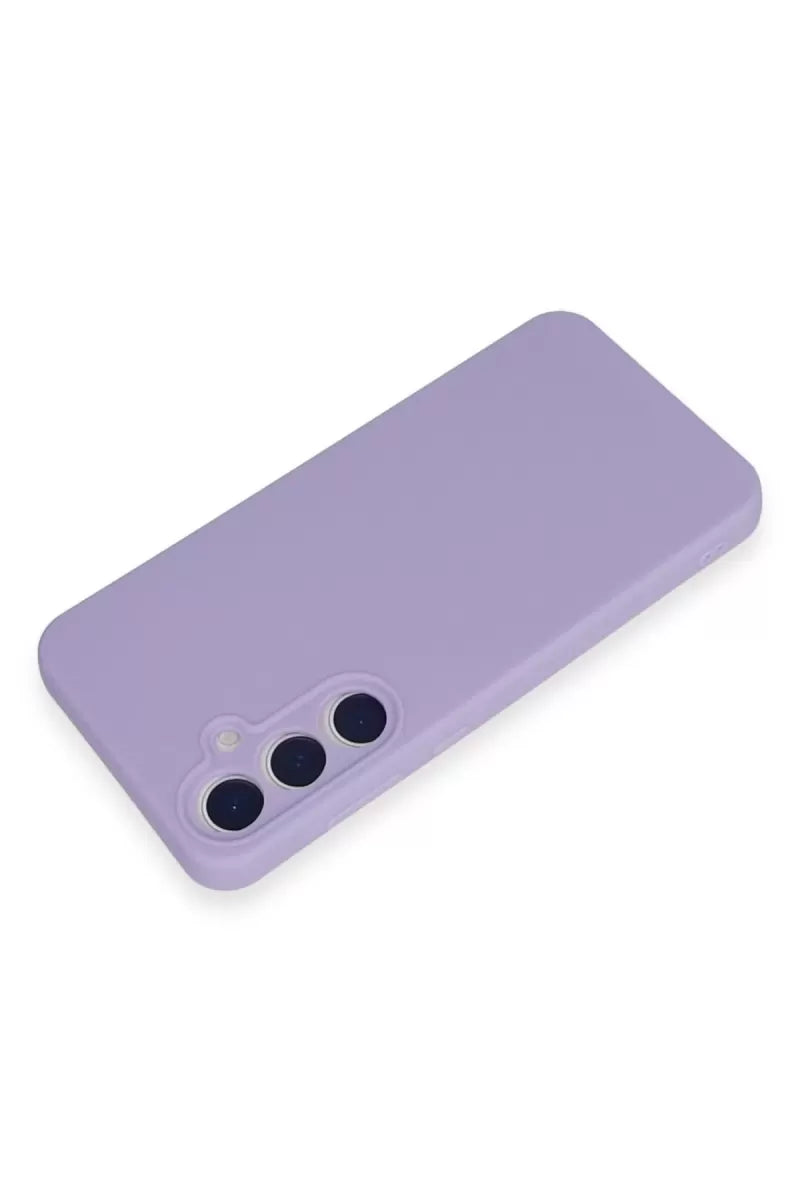Samsung Galaxy A35 5G Kılıf Nano içi Kadife Silikon - Lila