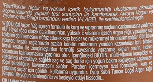 Doğal Argan Yağlı Şampuan 600 ml