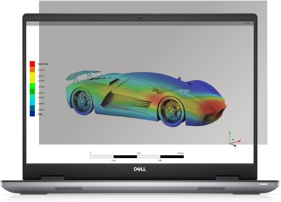 Engo Dell Precision 7670 16 inç ile Uyumlu Hayalet Ekran Koruyucu Şeffaf