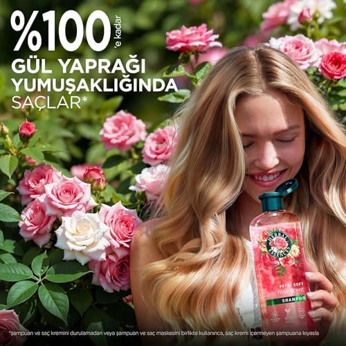 Herbal Essences Kadifemsi Yumuşaklık Gül Kokulu Şampuan 350ml