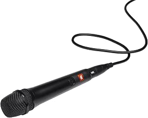 JBL Partybox Kablolu Mikrofon, Siyah