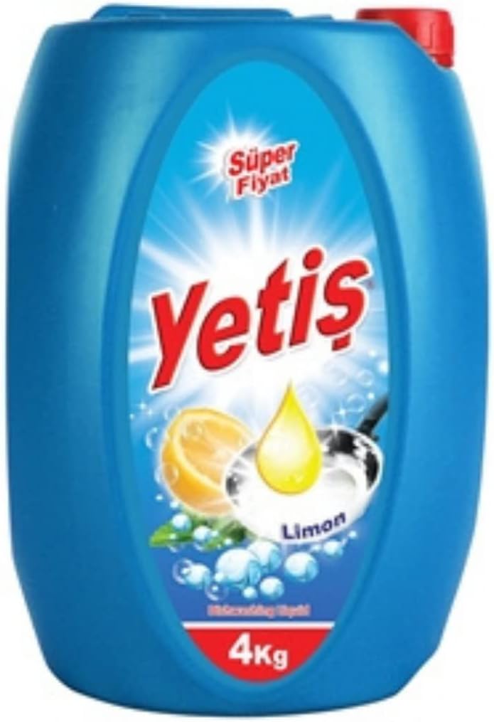 Yetiş Sıvı Bulaşık Deterjanı Limonlu 4000 gr