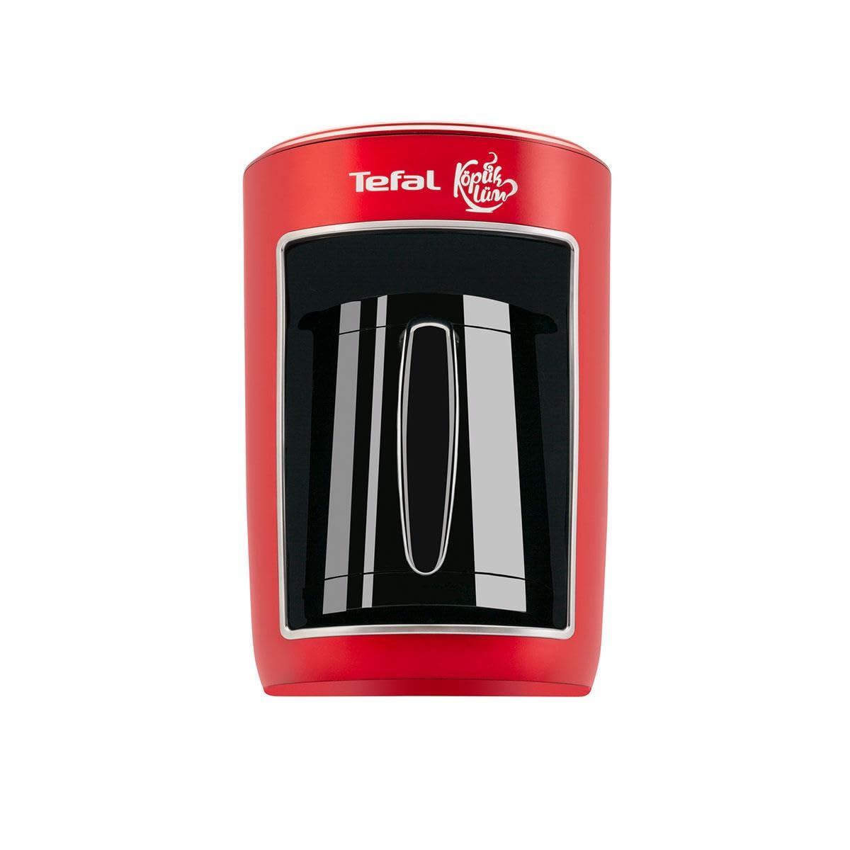 Tefal Köpüklüm 4 Fincan Kapasiteli 735 Watt Türk Kahve Makinesi - Kırmızı