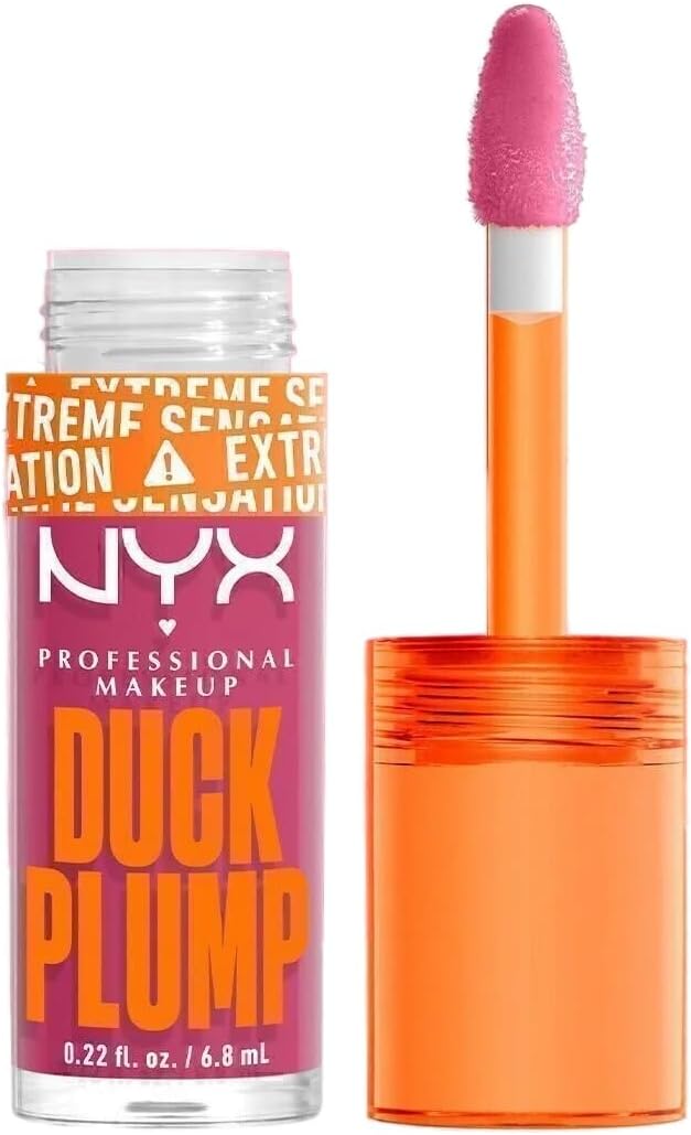 NYX Professional Makeup Duck Plump Dudak Parlatıcısı, 11 Pick Me Pink, 6.8 ml