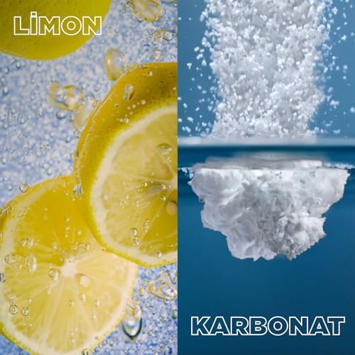 Toz Çamaşır Deterjanı Limon ve Karbonat Renkliler ve Beyazlar İçin 1,5 KG