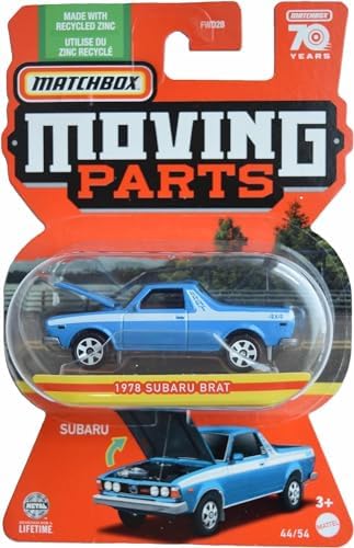 Kibrit kutusu 1978 Subaru Brat, Hareketli Parçalar 44/54 70 Yıl