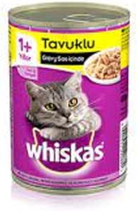 Whiskas Sos İçinde Tavuklu Yetişkin Kedi Konservesi 400gr