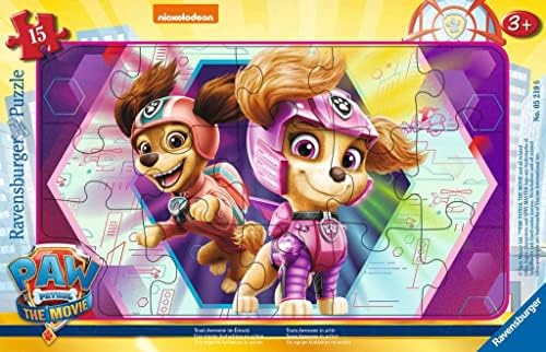 15 Parçalı Büyük Çerçeveli Puzzle Paw Patrol