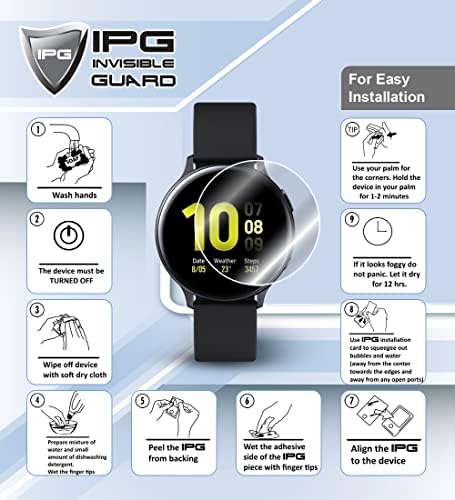 Garmin Venu 3S için, GPS Smartwatch Hidrojel Ekran Koruyucu (2 Adet) Görünmez HD Şeffaf Film Çizilmez Koruması-Pürüzsüz/Kendi Kendini İyileştirme/Kabarcık Venu 3S için
