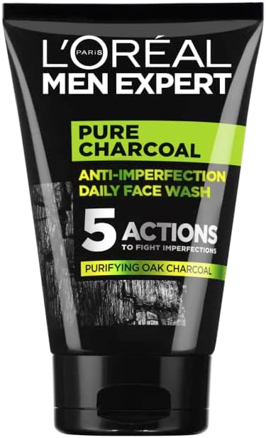 Men Expert Pure Charcoal Cilt Problemlerine Karşı Savaşan Yüz Yıkama Jeli 100 ml
