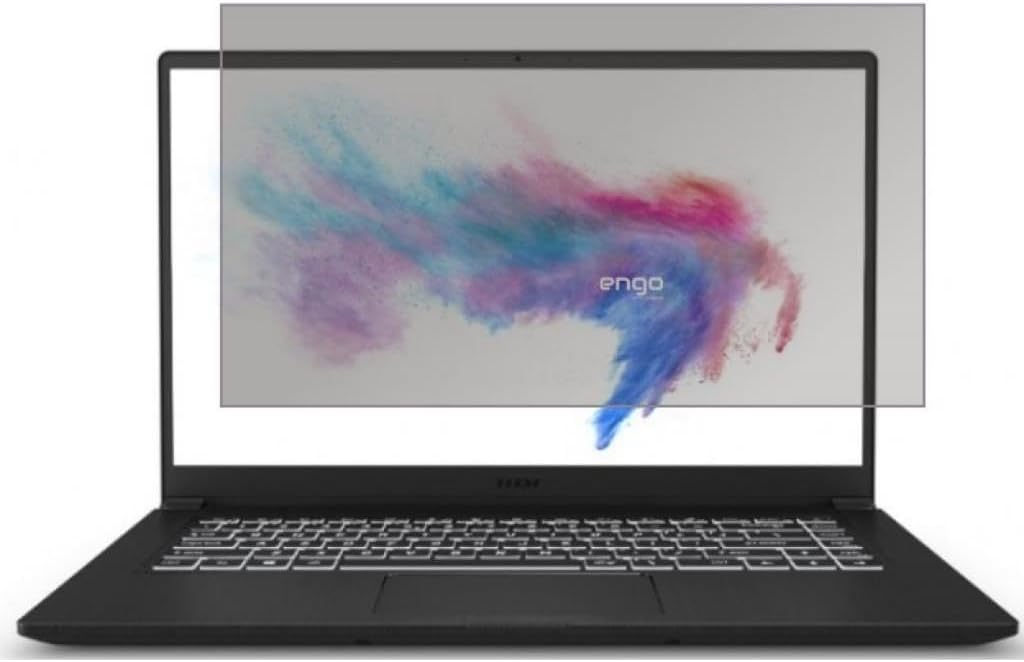 Engo MSI Modern 15 A10RBS 15.6 inç ile Uyumlu Hayalet Ekran Koruyucu 16:9