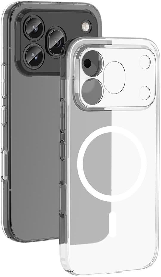 Honor 600 Pro İçin Kamera Korumalı Manyetik Şarj Özellikli Şeffaf Demy Sert PC Kapak