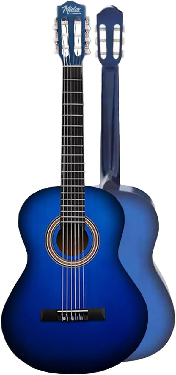 Midex CG-270BL Klasik Gitar 4/4 Yetişkin Boy Sap Ayarlı Full Set