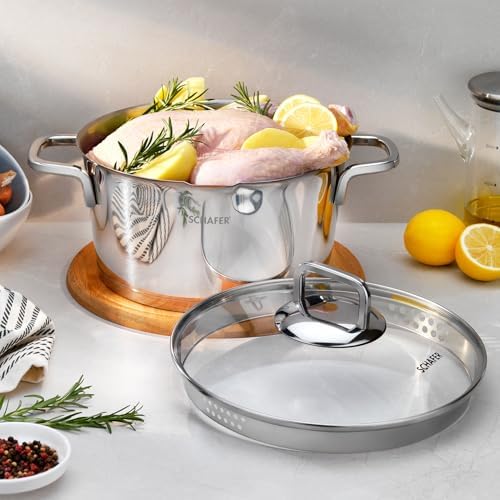 New Stahl Çelik Tencere 24 Cm 2 Parça-Inox