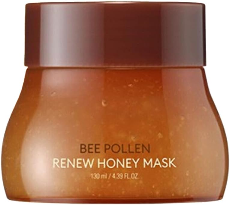 Kuru ve Cansız Ciltlere Arı Poleni İçerikli Nemlendirici Peeling Maske Bee Pollen Mask (130ml)