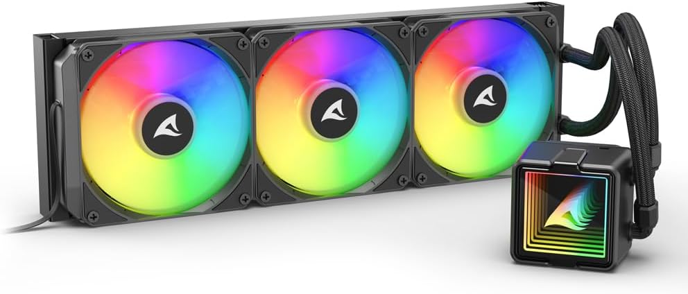 SHARKOON FAN SIVI SOĞ. AMD/INTEL ARGB S100 ARGB BLACK