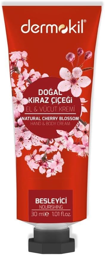 Kiraz Çiçeği El ve Vücut Kremi 30 ml