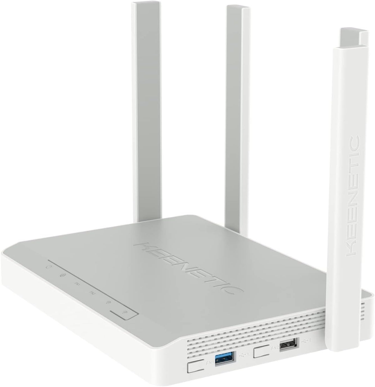 Keenetic Titan AX3200 Mesh Wifi 6 Multi-Gigabit Router Çift Çekirdek Arm Cpu Işlemci 5-Port Gigabit ve 1-Port 2.5 Gigabit Yönetilebilir Fiber Destekli Router USB 2.0 ve Yüksek Hızlı USB 3.0 Portu
