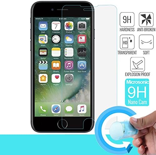 Apple iPhone 8 Plus Ekran koruyucu Nano Cam (3'lü Paket)