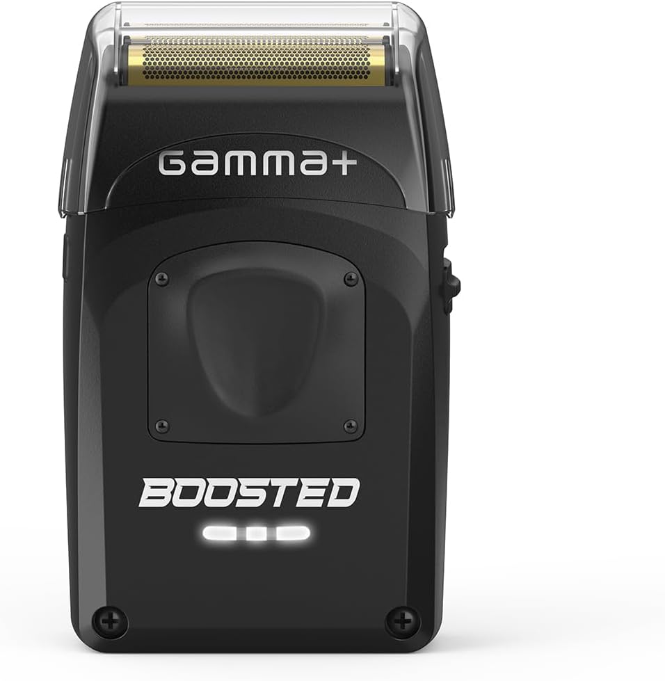 GAMMA+ Güçlendirilmiş Elektrikli Tıraş Makinesi 3 Bıçaklı Sakal ve Saç Tıraş Makinesi, Erkek Kablosuz Elektrikli Sakal Tıraş Makinesi, 120 Dakika Çalışma Süresi, Kompakt Seyahat Tıraş Makinesi, IPX7