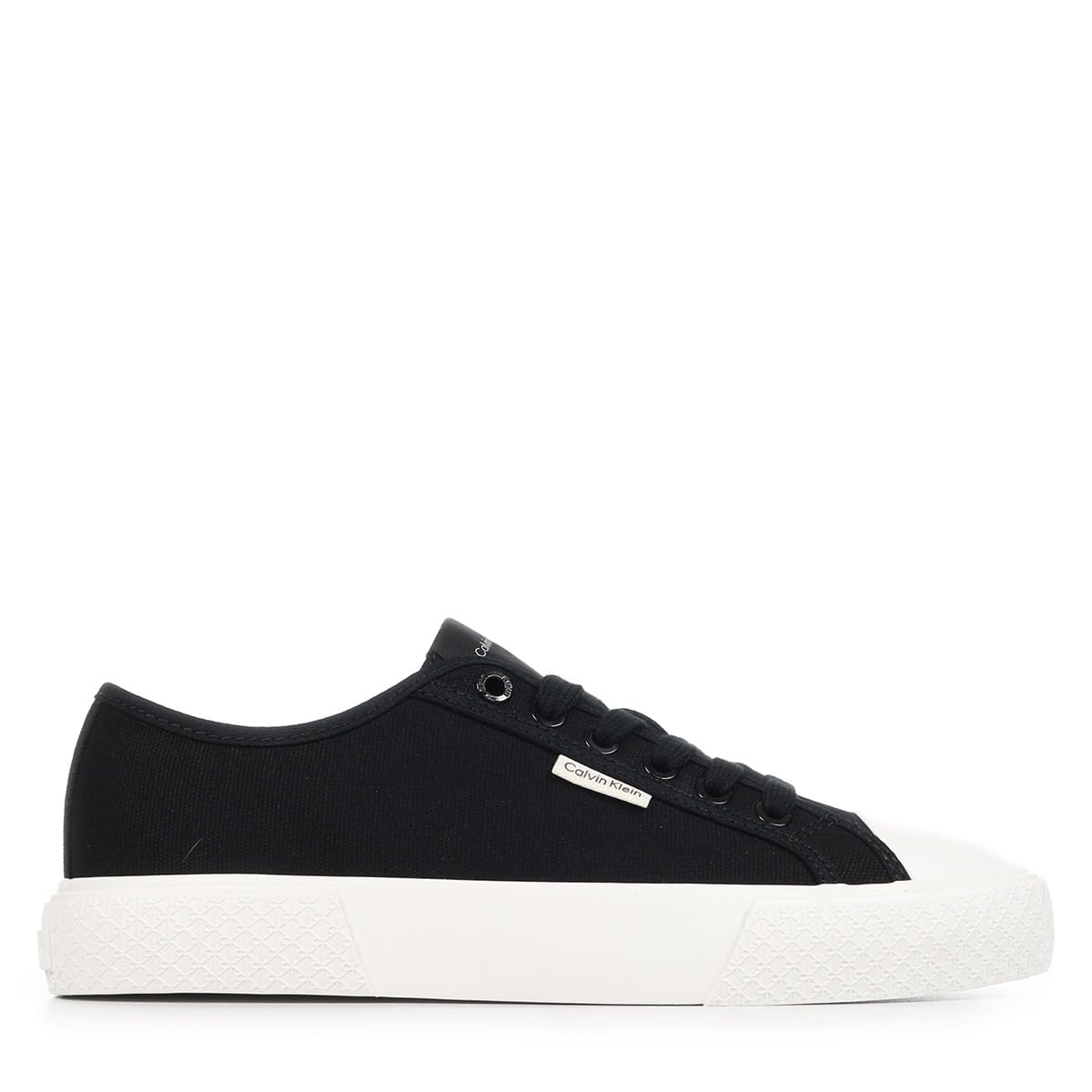 Calvin Klein vulc lace up canvas Kadın Sneakers ck black 39