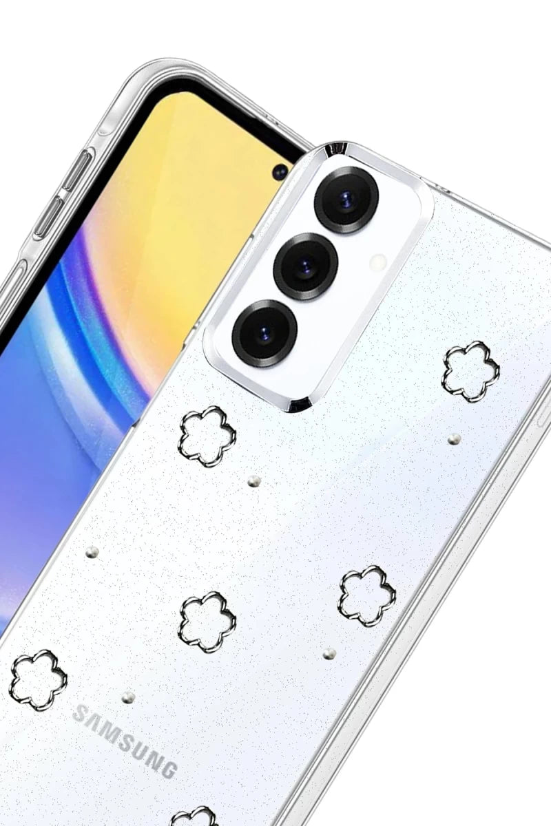 Samsung Galaxy S25 FE Fiyonk Desenli Kapak - Desen 2