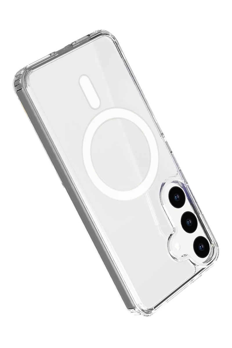 Samsung Galaxy S26 Magneticsafe Şeffaf Silikon - Şeffaf