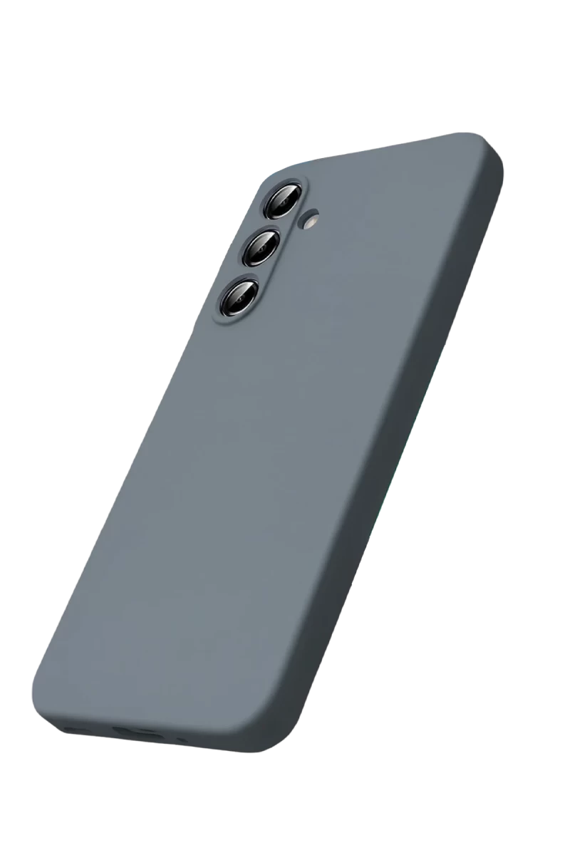 Samsung Galaxy A17 5G Nano içi Kadife Silikon - Gri