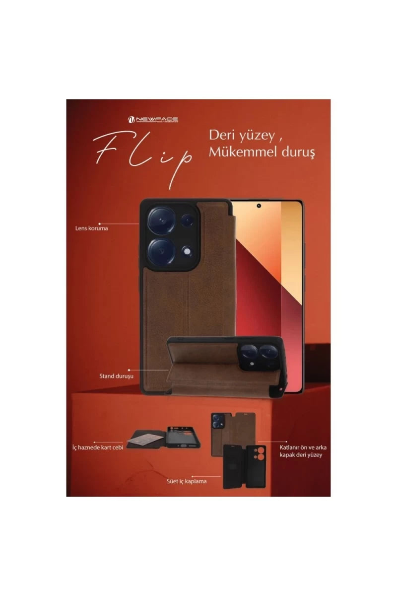 Apple iPhone 16 Plus Kılıf Flip Cover - Koyu Yeşil