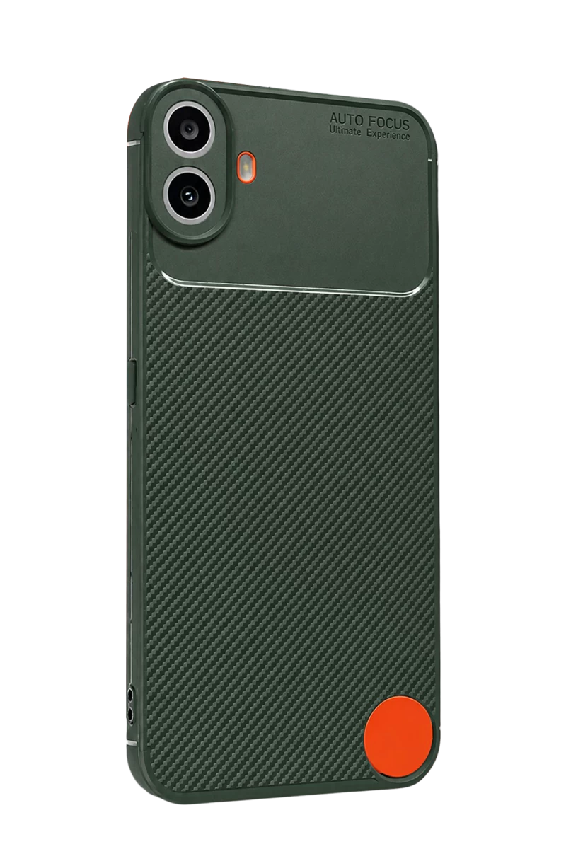 Nothing Phone Nothing CMF Phone 1 Auto Focus Karbon Kapak - Yeşil