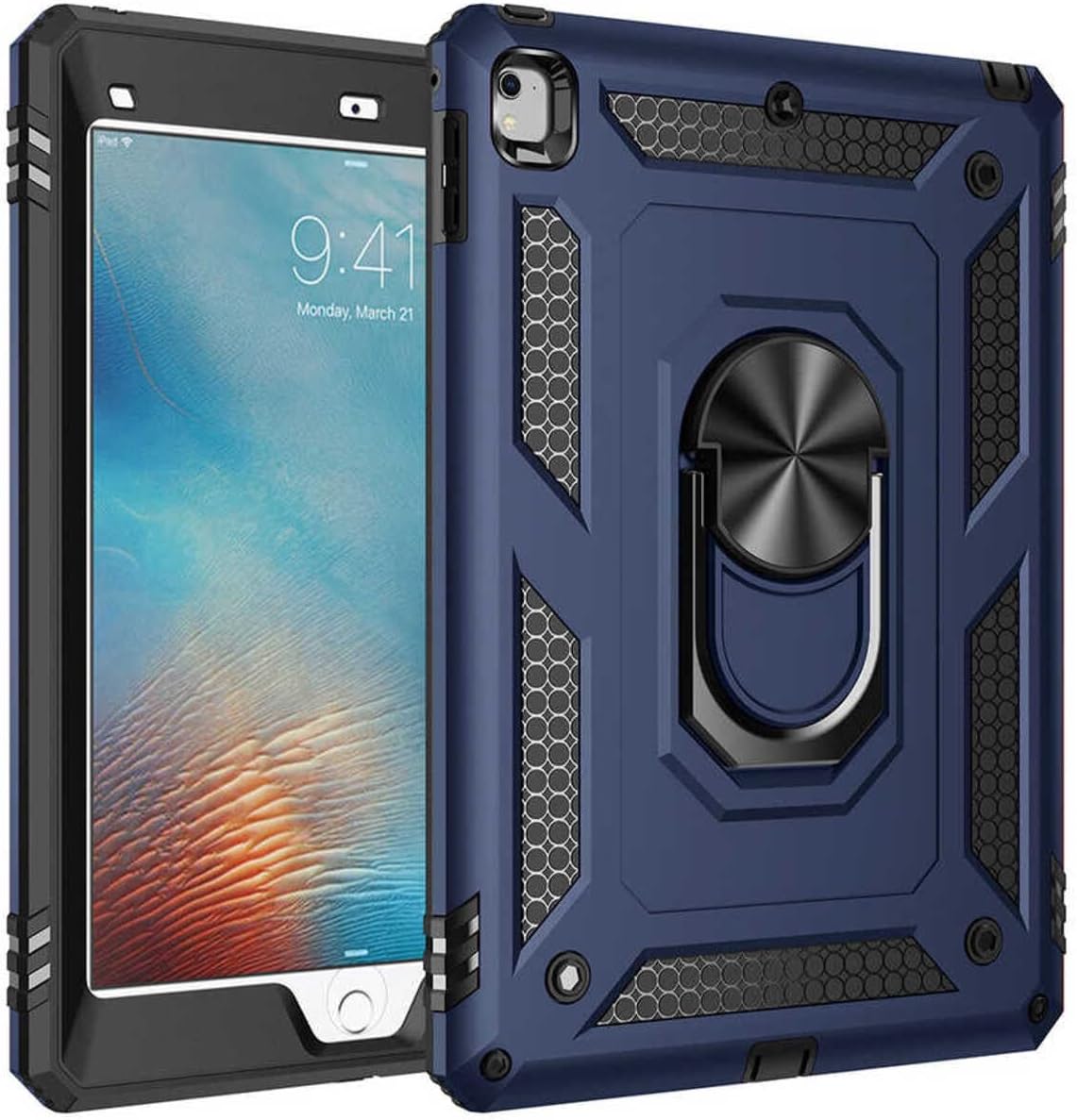 CONSTRAIN - iPad 9.7 2018 (6.Nesil) - ile Uyumlu ile Uyumlu Tablet Vega Kapak-Mavi
