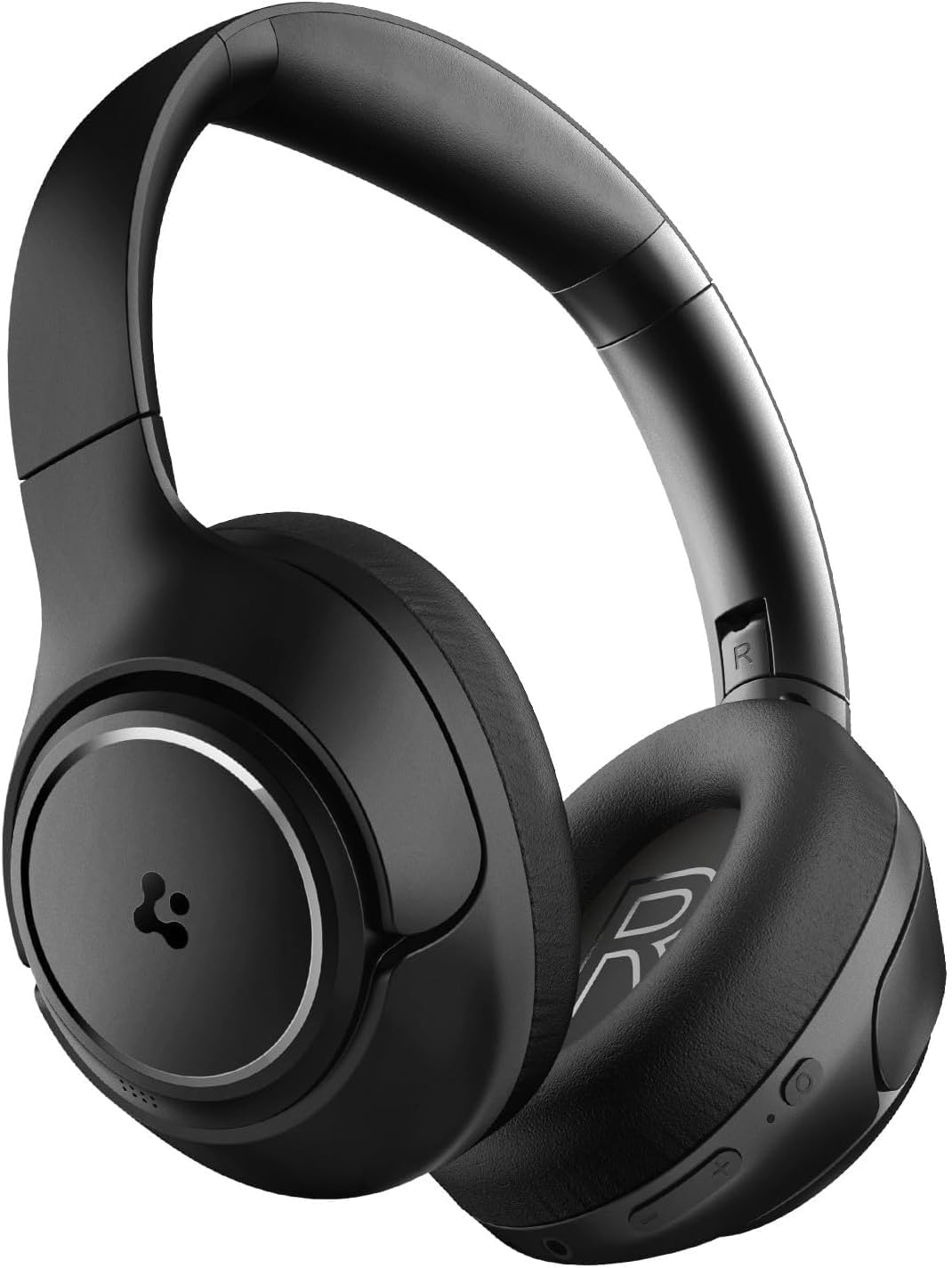 Spigen Audio Kulak Üstü P10 Bluetooth Kablosuz Kulaklık - ANC Pro Aktif Gürültü Engelleme & 40mm Titanyum Sürücü & 60 Saat & ENC 5 Mikrofon & Şeffaf & Gaming Mod Siyah - ASD09691 (Spigen TR Garantili)
