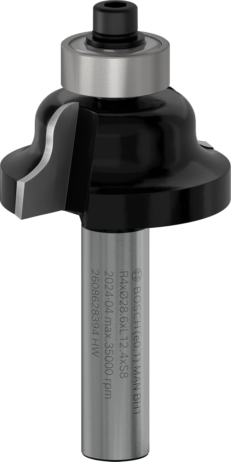 2 608 aksesuarı 628 394 profil freze B 8 mm, R1 4 mm, B 8 mm, L 12,7 mm, G 54 mm