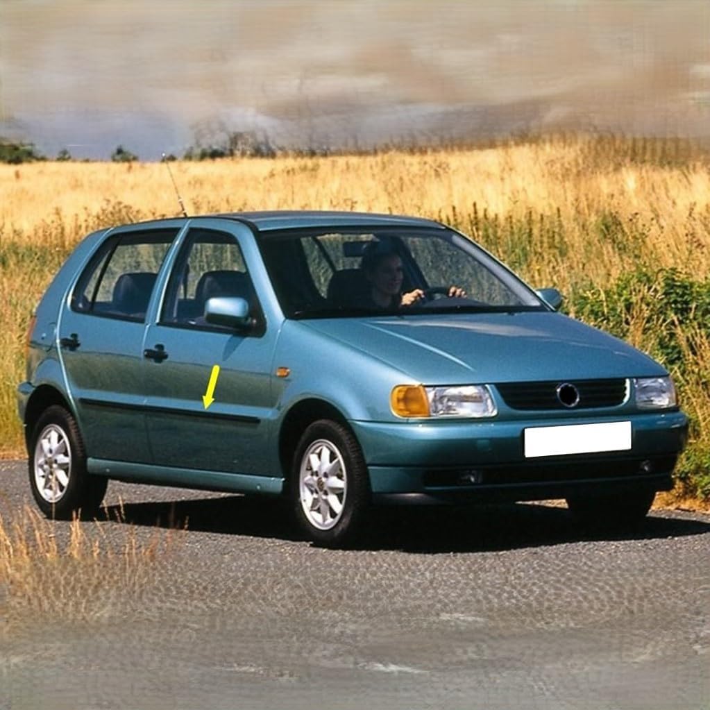 Sağ Ön Kapı Orta Çıtası Siyah 6N4853516A VW Polo Hatchback ile uyumlu 1994-1999