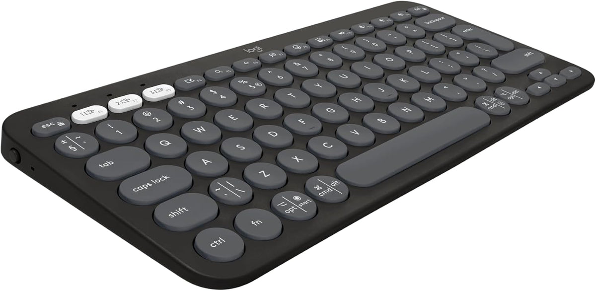 Logitech Pebble Keys 2 K380S 920-011859 Siyah TKL Q Kablosuz Klavye