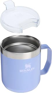 Stanley Classic Legendary Camp Mug Paslanmaz Çelik Termos Bardak, Ortanca (Hydrangea), 0.35 Litre