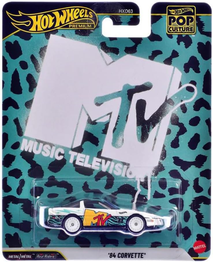 Premium - '84 Chevrolet Corvette - MTV (1/64) Pop Culture - JHW93