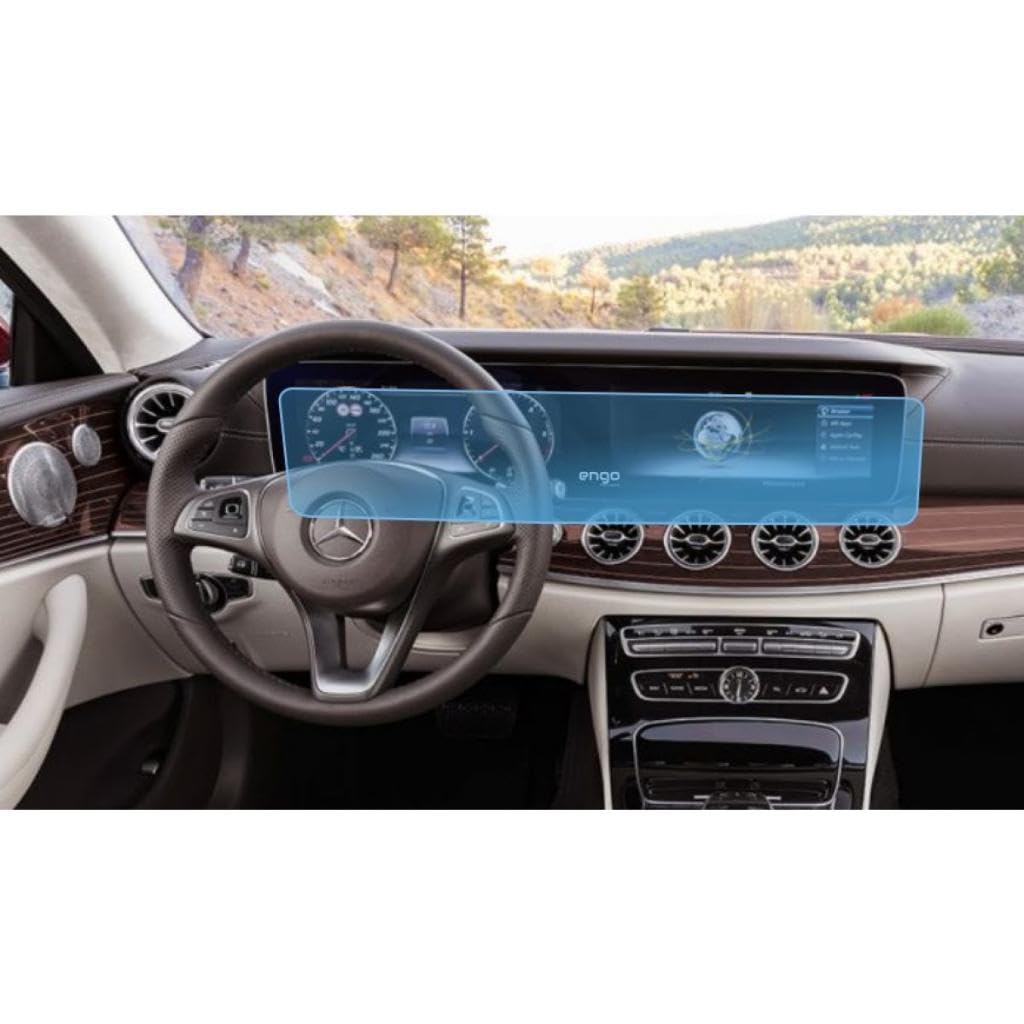 Engo Mercedes E200 İle Uyumlu Ekran Koruyucu Multimedya Ve Dijital Ekran