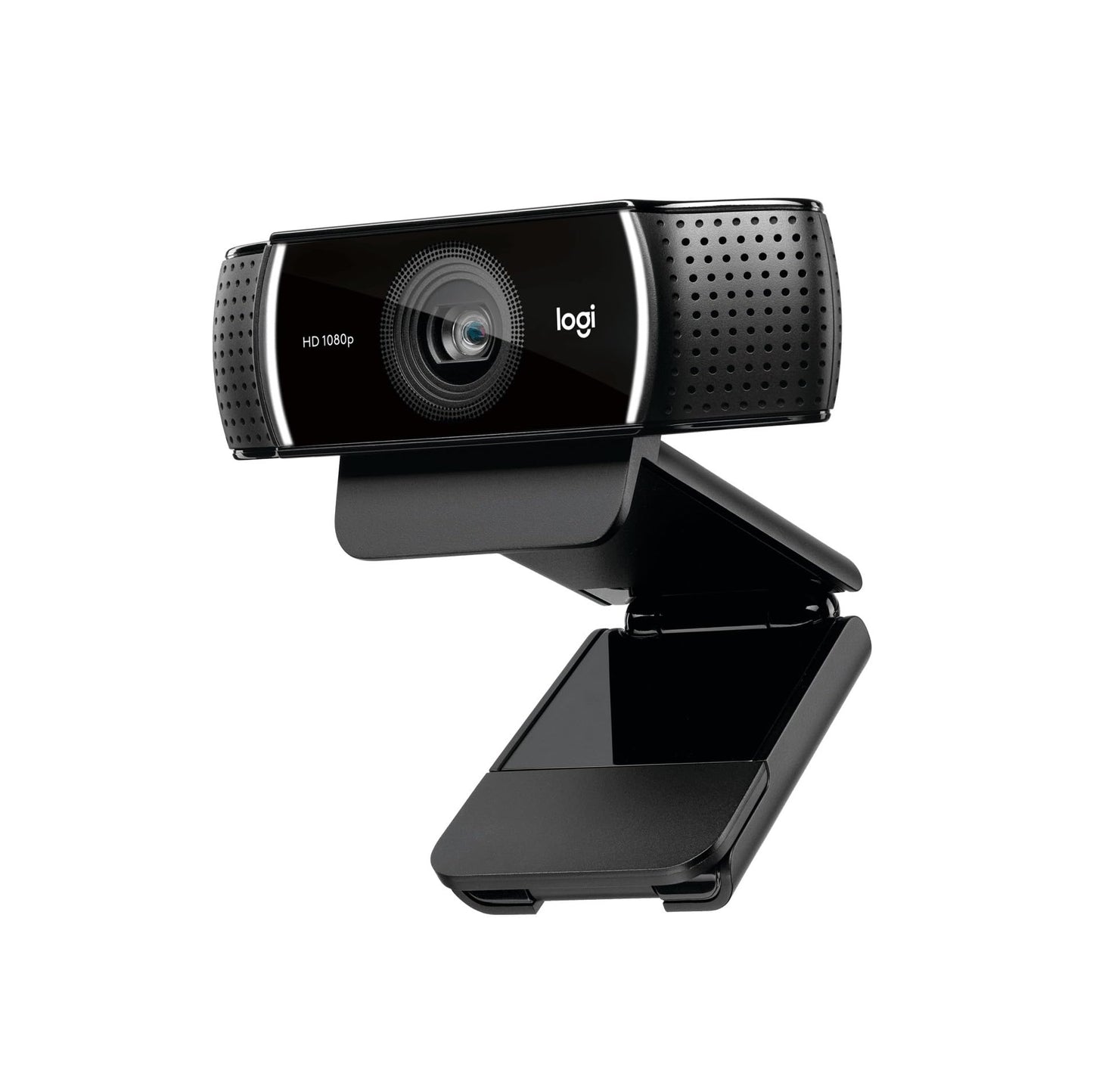 Logitech C922 PRO HD Web Kamerası, 1080p/30 FPS Çözünürlük, RightLight 2 ile Otomatik Işık Düzeltme, Çift Gürültü Önleyici Mikrofon, Premium XSplit Lisanslı, Siyah