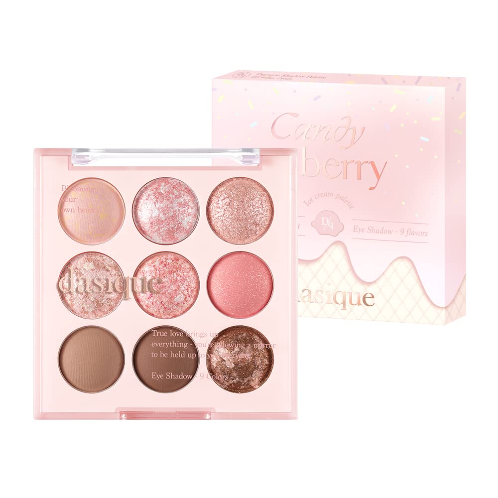dasique Mat ve Işıltılı Renk Seçenekleri Sunan Far Paleti Shadow Palette (#19 Candy Berry), 111647