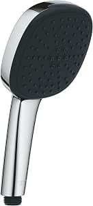GROHE Vitalio Comfort 110 El Duşu, 2 Akışlı (Yağmur & Jet), SmartSwitch, 110mm Kare Duş Başlığı, Kireç Önleyici Sistem, Krom, 26925001