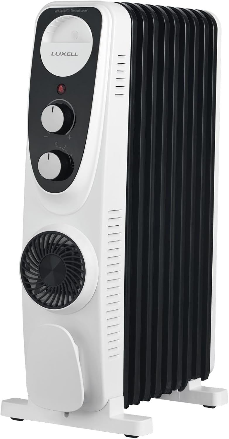 Luxell Lux09-Fp-Bw 9 Dilim 2400 Watt Turbo Fanlı Yağlı Radyatör