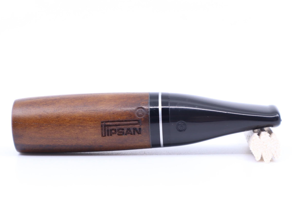Pipsan Toscanello Backwoods Ağızlık Kahverengi - Siyah Şeritli