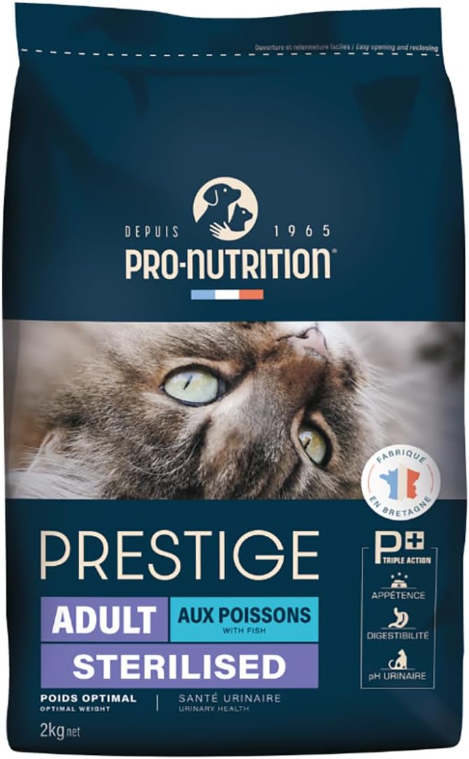 Pro Nutrition Prestige Kedi Yetişkin Sterilize Balık 2Kg