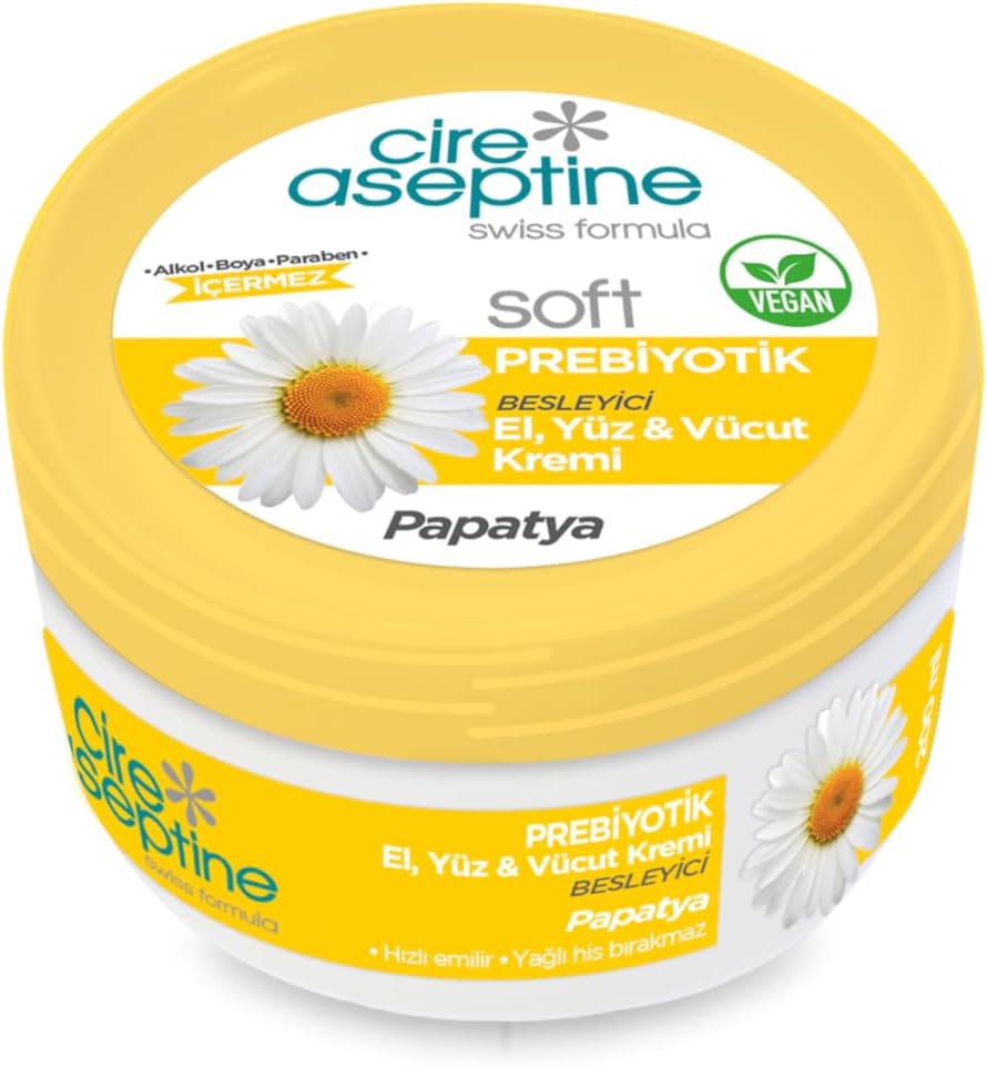 Soft Prebiyotik Papatya El, Yüz ve Vücut Kremi 200 ml